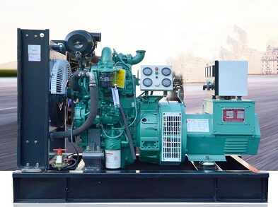 淄博全新上柴50kw大型柴油发电机组